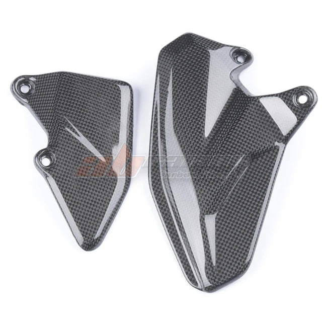 Heel Plate Guard Cover For Ducati Multistrada V4 /s Sport 2020-2021 Carbon Fiber
