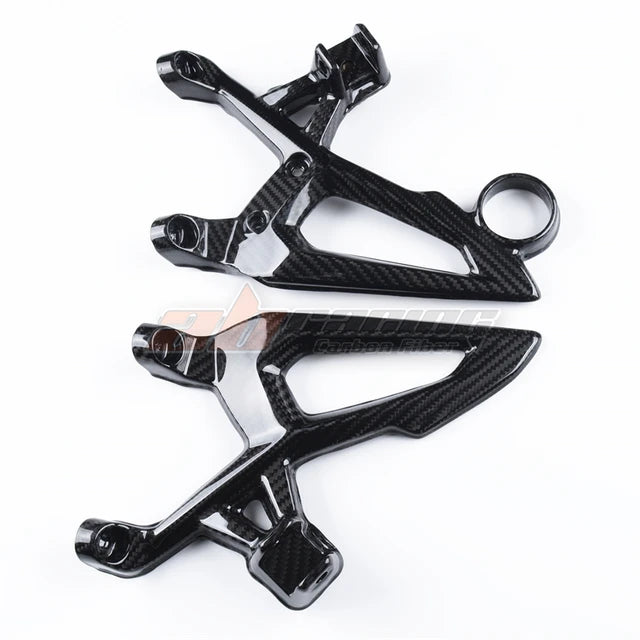 Heel Plates Cover Cowlings For BMW S1000 R 2019 2023 M1000R 2023 On Full Carbon Fiber 100%