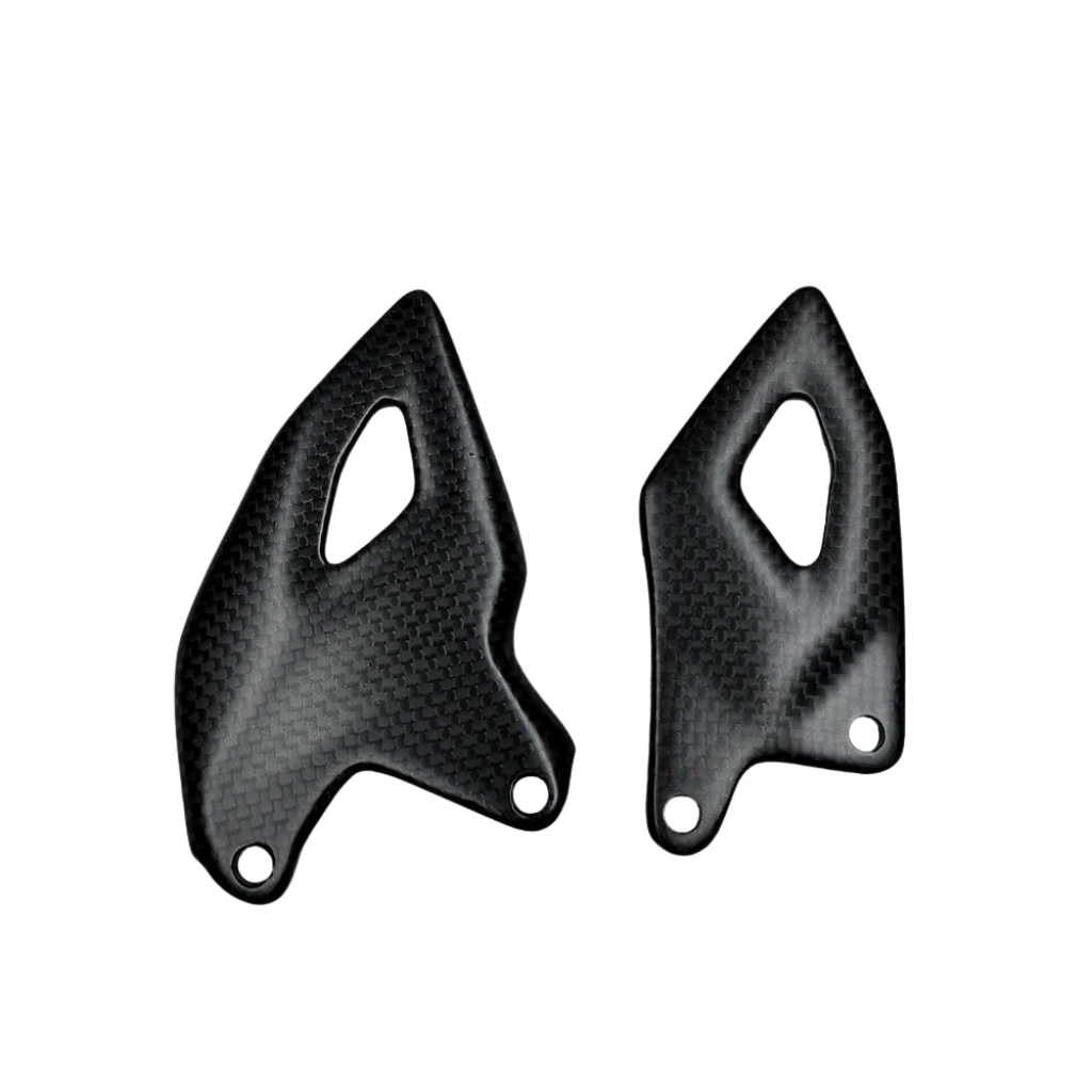 Carbon Fiber Heel Plate Guards for Ducati Panigale V4 V4S (2025)