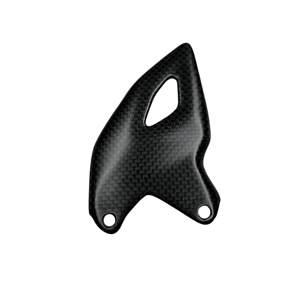 Carbon Fiber Heel Plate Guards for Ducati Panigale V4 V4S (2025)