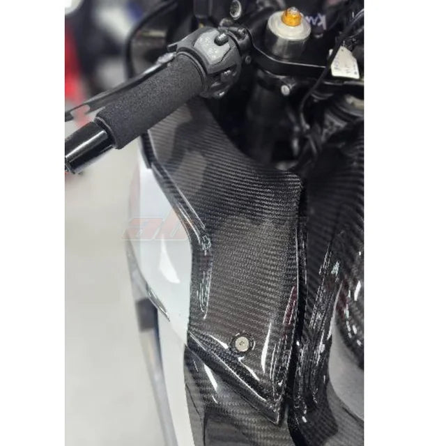 Inner Dash Panels Trim Fairings For Suzuki GSX1300 R Hayabusa 2021 2023 Full Carbon Fiber 100%