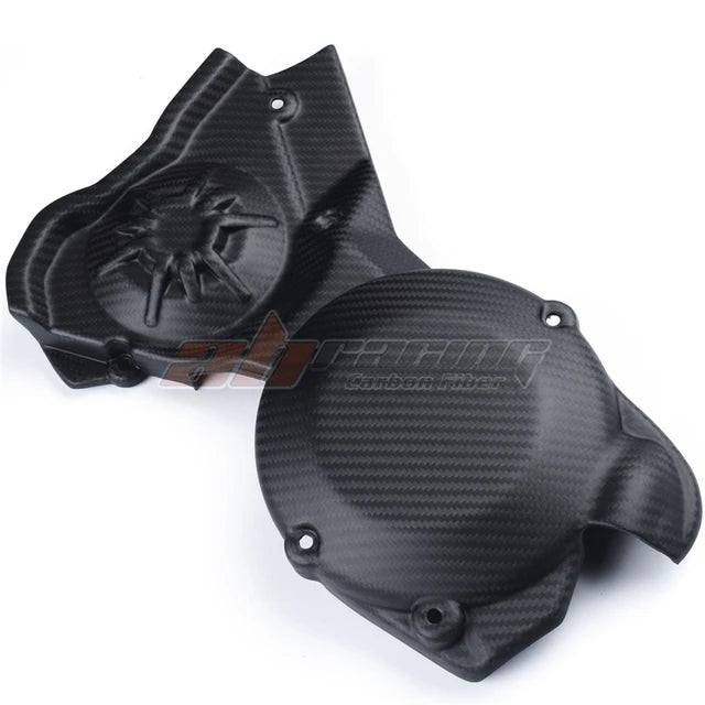 Left Engine Alternator Cover Fairing Cowling For Aprilia RS660 Tuono660 Full Carbon Fiber 100%