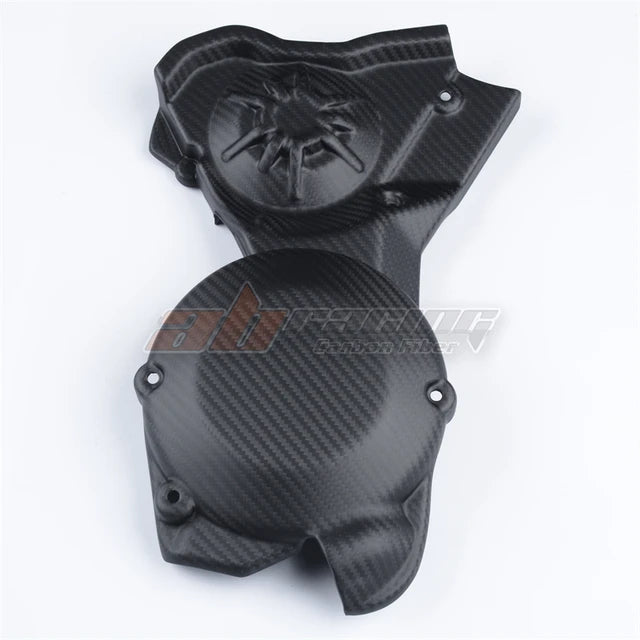 Left Engine Alternator Cover Fairing Cowling For Aprilia RS660 Tuono660 Full Carbon Fiber 100%