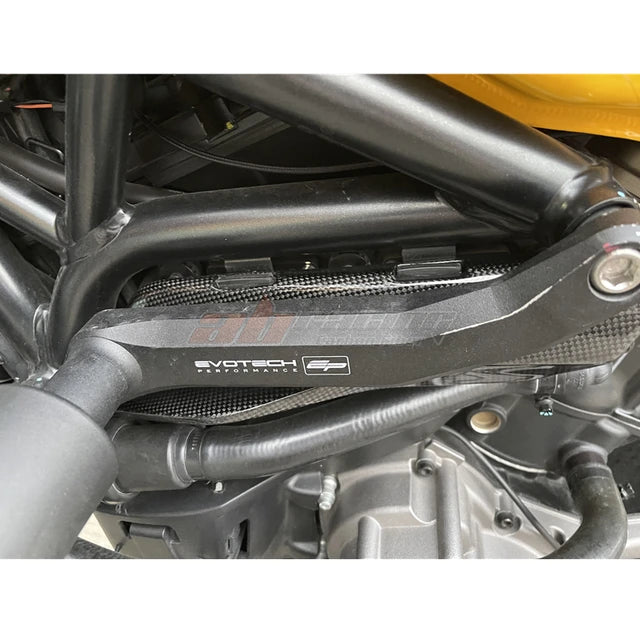 Side Battery Cover For Ducati Monster 821 1200 2017-2019 Full Carbon Fiber 100%