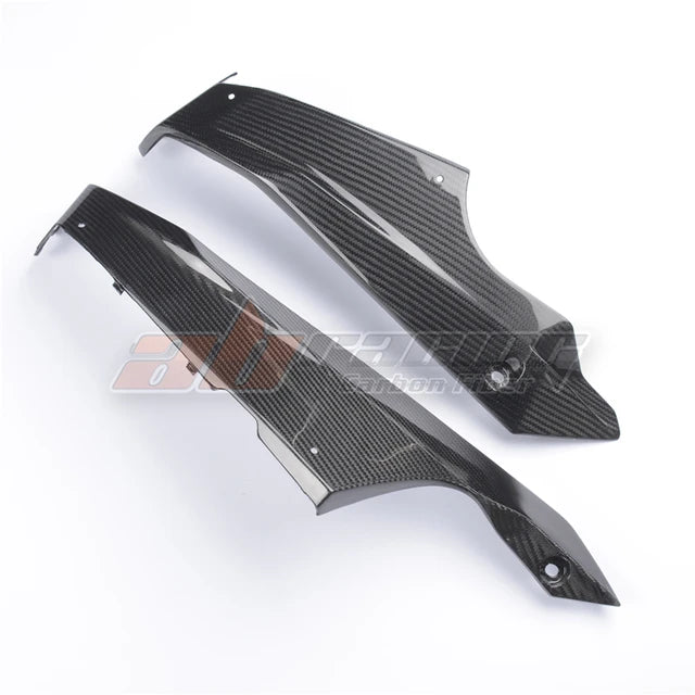 Low Belly Panels Side Fairing For Kawasaki Ninja400 2017 2020 Full Carbon Fiber 100%