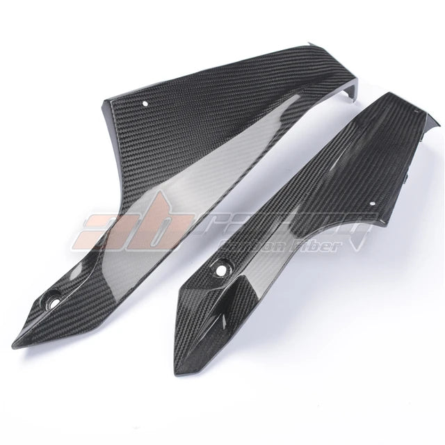 Low Belly Panels Side Fairing For Kawasaki Ninja400 2017 2020 Full Carbon Fiber 100%