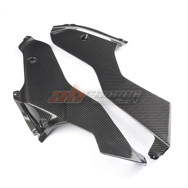 Lower Bottom Oil Belly Pan Guard Fairing Cowl  For Yamaha R6 2017 2024 Full Carbon Fiber 100%