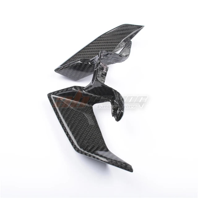 Front Head Wings Fairings For Yamaha Mt-10 Mt10 Fz-10 2016-2018 Full 100% Carbon Fiber