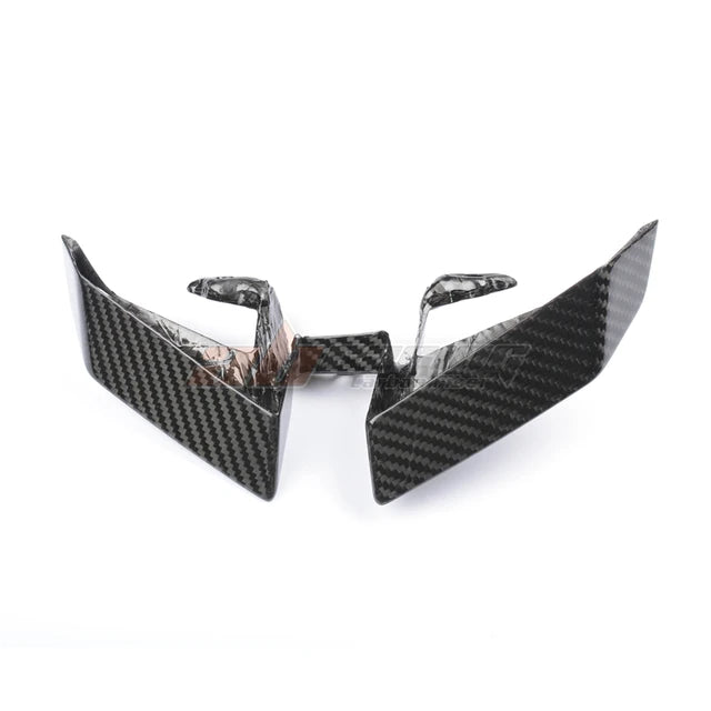 Front Head Wings Fairings For Yamaha Mt-10 Mt10 Fz-10 2016-2018 Full 100% Carbon Fiber