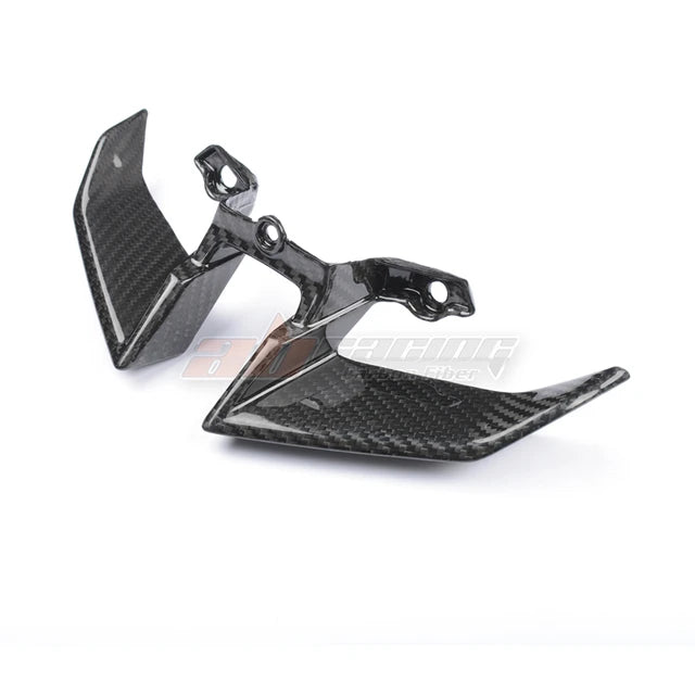 Front Head Wings Fairings For Yamaha Mt-10 Mt10 Fz-10 2016-2018 Full 100% Carbon Fiber