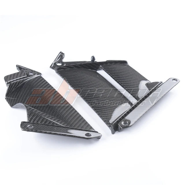 Lower Side Puller Trim Panel Intake Cover Fairing For Aprilia RSV4 2016 2020 RR RF Full Carbon Fiber 100%
