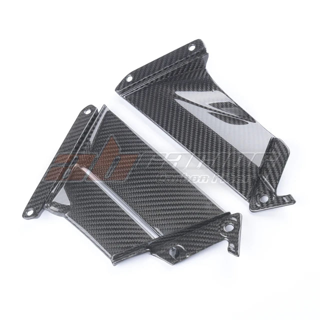 Lower Side Puller Trim Panel Intake Cover Fairing For Aprilia RSV4 2016 2020 RR RF Full Carbon Fiber 100%