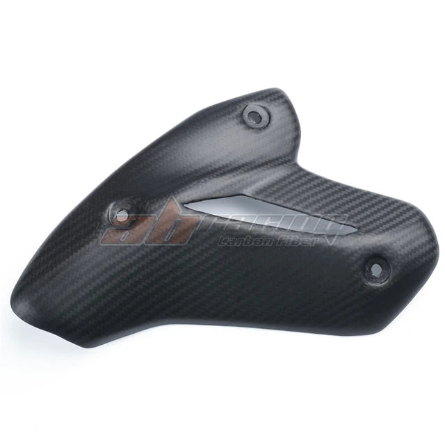 Modified Temi Exhaust Heat Shield Dedicated For Ducati Monster 1200 821 950 2023 Full Carbon Fiber 100%
