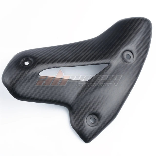 Modified Temi Exhaust Heat Shield Dedicated For Ducati Monster 1200 821 950 2023 Full Carbon Fiber 100%