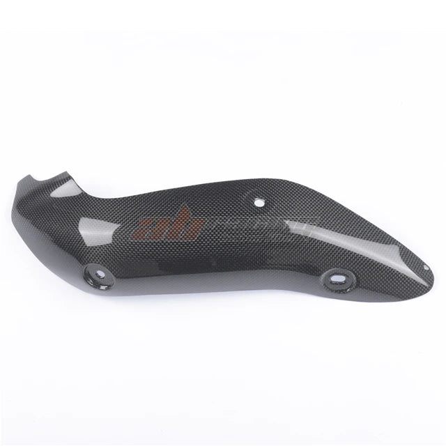 Motorcycle Exhaust Heat Shield Guard Cover For Ducati Monster 821 Full Carbon Fiber 100%