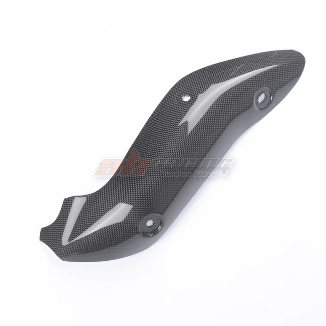 Motorcycle Exhaust Heat Shield Guard Cover For Ducati Monster 821 Full Carbon Fiber 100%