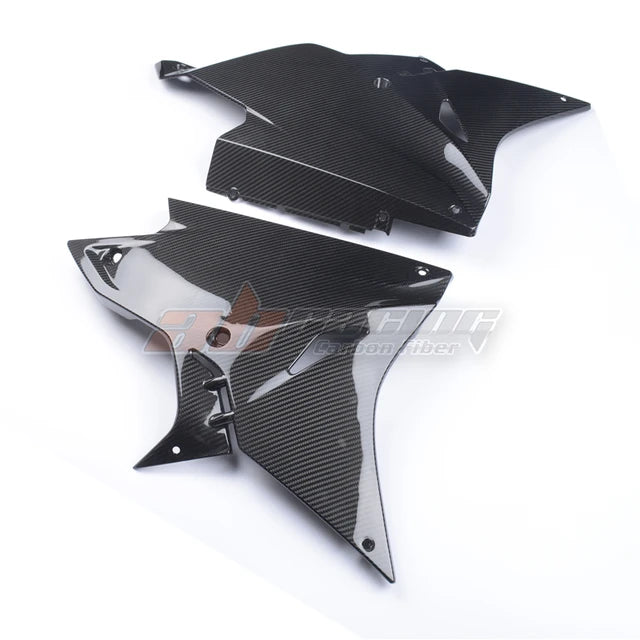 Motorcycle Modified Part Belly Pan Fairings Deflector Lower Deflector Fairing  For BMW S1000RR 2017 2019  Full Carbon Fiber 100%