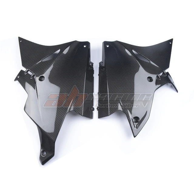 Motorcycle Modified Part Belly Pan Fairings Deflector Lower Deflector Fairing  For BMW S1000RR 2017 2019  Full Carbon Fiber 100%