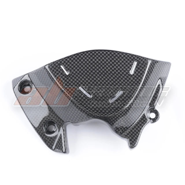Motorcycle Black Sprocket Cover Cowl Farings For Ducati Monster 1200s 1200r 2017 Full Carbon Fiber 100%