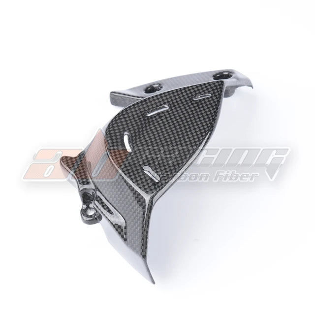 Motorcycle Black Sprocket Cover Cowl Farings For Ducati Monster 1200s 1200r 2017 Full Carbon Fiber 100%