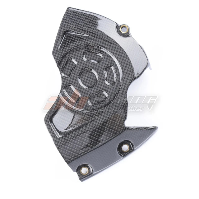 Motorcycle Sprocket Cover Farings For Ducati Diavel 1260/1260s 2019-2021 Carbon Fiber 100%