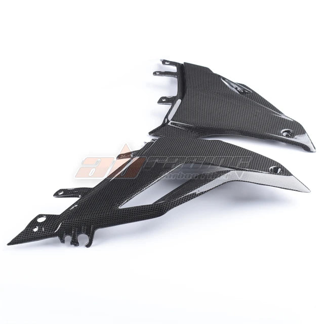 Motorcycle Undertray Panels Cover Cowl Farings For Ducati Streetfighter V4 V4s 2020-2021 Full Carbon Fiber 100%
