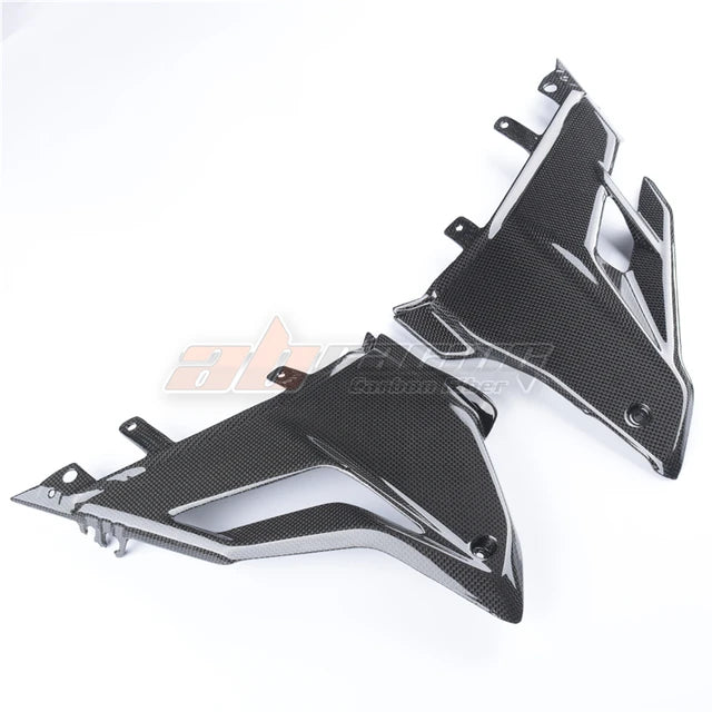 Motorcycle Undertray Panels Cover Cowl Farings For Ducati Streetfighter V4 V4s 2020-2021 Full Carbon Fiber 100%