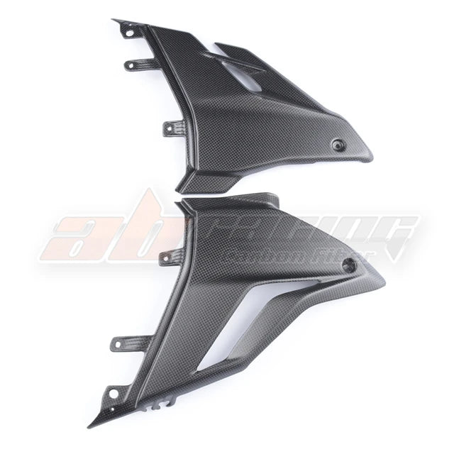 Motorcycle Undertray Panels Cover Cowl Farings For Ducati Streetfighter V4 V4s 2020-2021 Full Carbon Fiber 100%