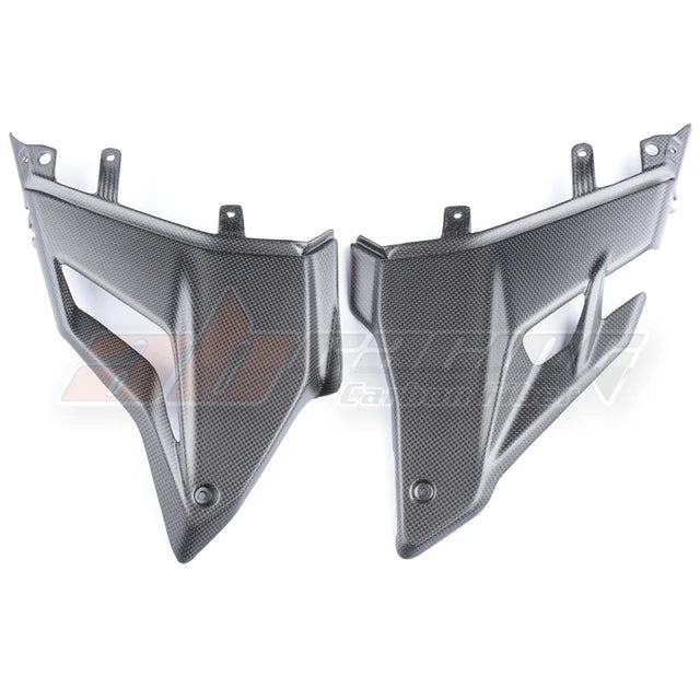 Motorcycle Undertray Panels Cover Cowl Farings For Ducati Streetfighter V4 V4s 2020-2021 Full Carbon Fiber 100%