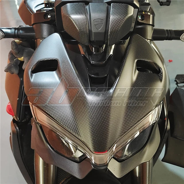 Front Fairing Cover For Ducati Streetfighter V4 / V4S 2020-2021 Full Carbon Fiber 100%