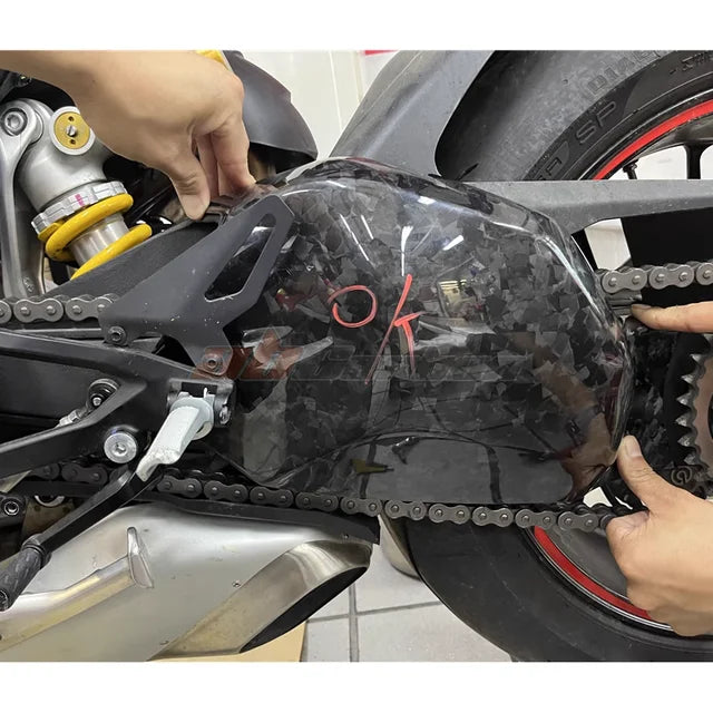 Racing Rear Swingarm Frame Fairing Cowling For Ducati V4 V4s 2018-2021 Full Forged Carbon Fiber