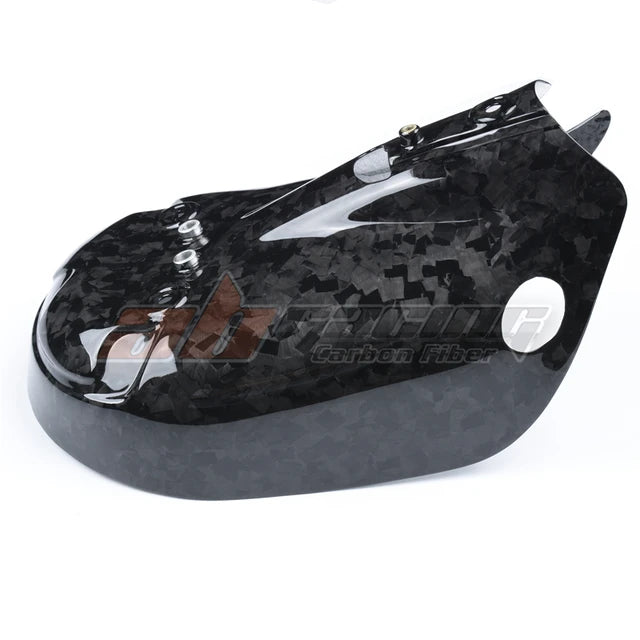 Rear Exhaust Mid Pipe Cover Cowl Fairing For Ducati Streetfighter V2 2021-2022 Full Carbon Fiber 100%