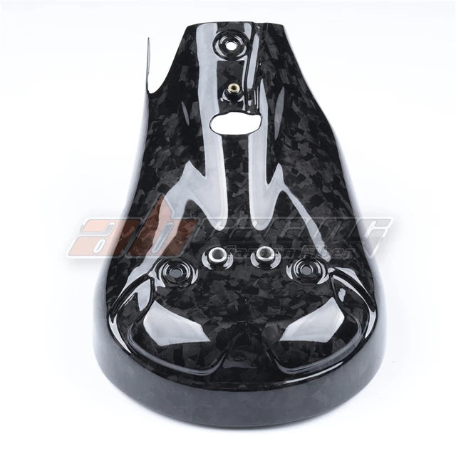 Rear Exhaust Mid Pipe Cover Cowl Fairing For Ducati Streetfighter V2 2021-2022 Full Carbon Fiber 100%