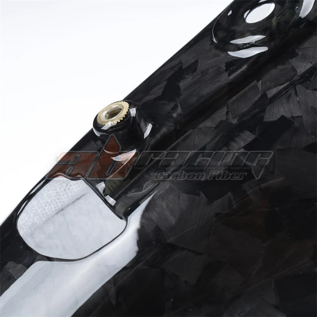 Rear Exhaust Mid Pipe Cover Cowl Fairing For Ducati Streetfighter V2 2021-2022 Full Carbon Fiber 100%