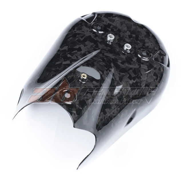 Rear Exhaust Mid Pipe Cover Cowl Fairing For Ducati Streetfighter V2 2021-2022 Full Carbon Fiber 100%