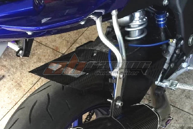 Rear Fender Tire Fender Mudguard For Yamaha YZF R6 2008 2016 Full Carbon Fiber 100% Twill