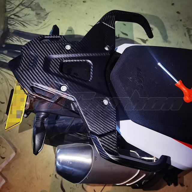 Rear Tail Seat Unit Guard Side Cover For KTM 790 Adventure 2020 Full Carbon Fiber 100%