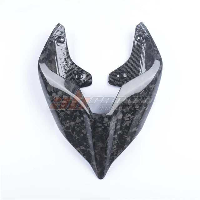 Rear Tail Solo Seat Cover Fairing Cowling For Ducati Streetfigh/Panigale V4 V4S 2018 2023 Full Forged Carbon Fiber
