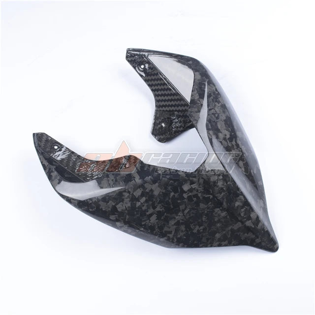 Rear Tail Solo Seat Cover Fairing Cowling For Ducati Streetfigh/Panigale V4 V4S 2018 2023 Full Forged Carbon Fiber