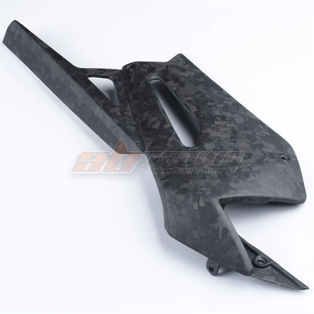 Rear Upper Chain Guard Mud Cover Fairing Cowl For Aprilia RS660 Full Carbon Fiber 100%