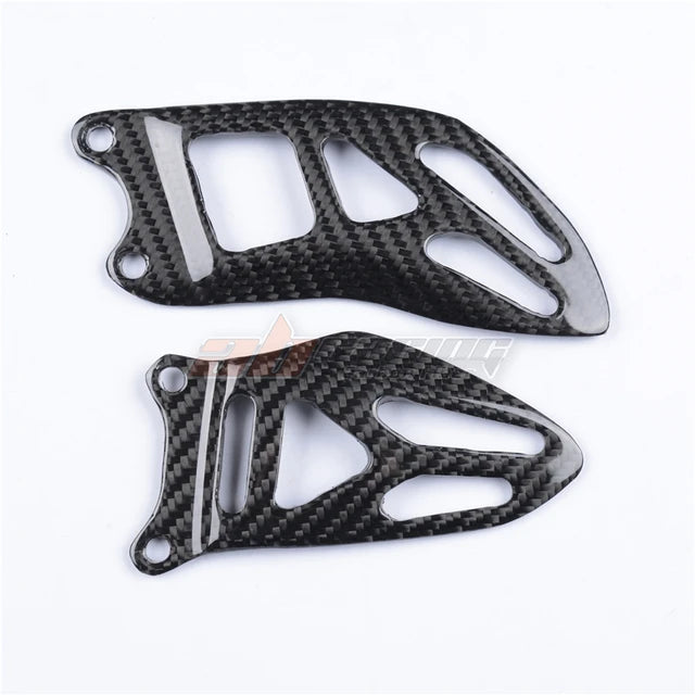 Rearset Foot Mount Heel Guard Plates Fairing Cowl For Suzuki Gsx-r1000 2009-2013 Full Carbon Fiber 100% - Covers & Ornamental Mouldings -