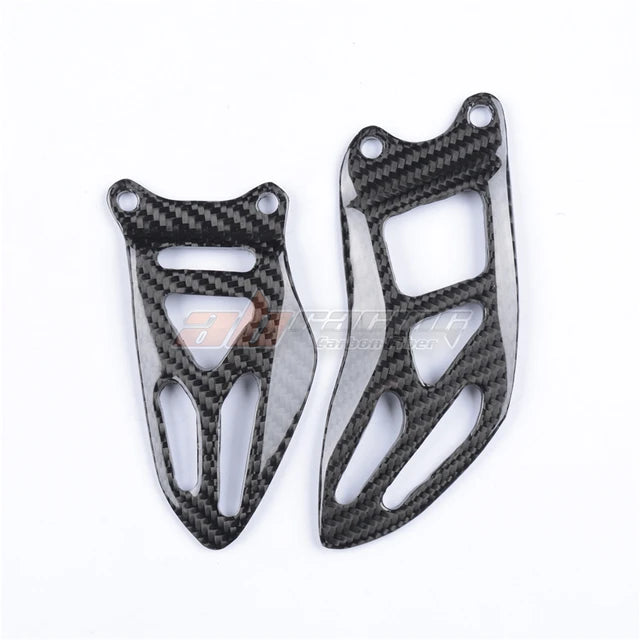 Rearset Foot Mount Heel Guard Plates Fairing Cowl For Suzuki Gsx-r1000 2009-2013 Full Carbon Fiber 100% - Covers & Ornamental Mouldings -