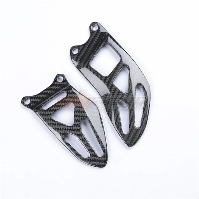 Rearset Foot Mount Heel Guard Plates Fairing Cowl For Suzuki Gsx-r1000 2009-2013 Full Carbon Fiber 100% - Covers & Ornamental Mouldings -