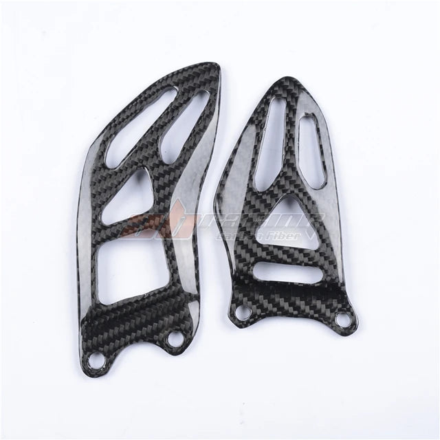 Rearset Foot Mount Heel Guard Plates Fairing Cowl For Suzuki Gsx-r1000 2009-2013 Full Carbon Fiber 100% - Covers & Ornamental Mouldings -