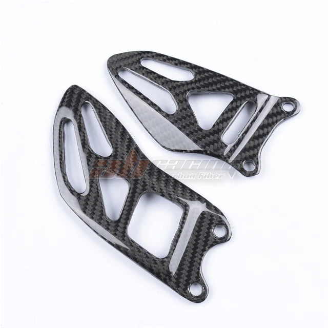 Rearset Foot Mount Heel Guard Plates Fairing Cowl For Suzuki Gsx-r1000 2009-2013 Full Carbon Fiber 100% - Covers & Ornamental Mouldings -