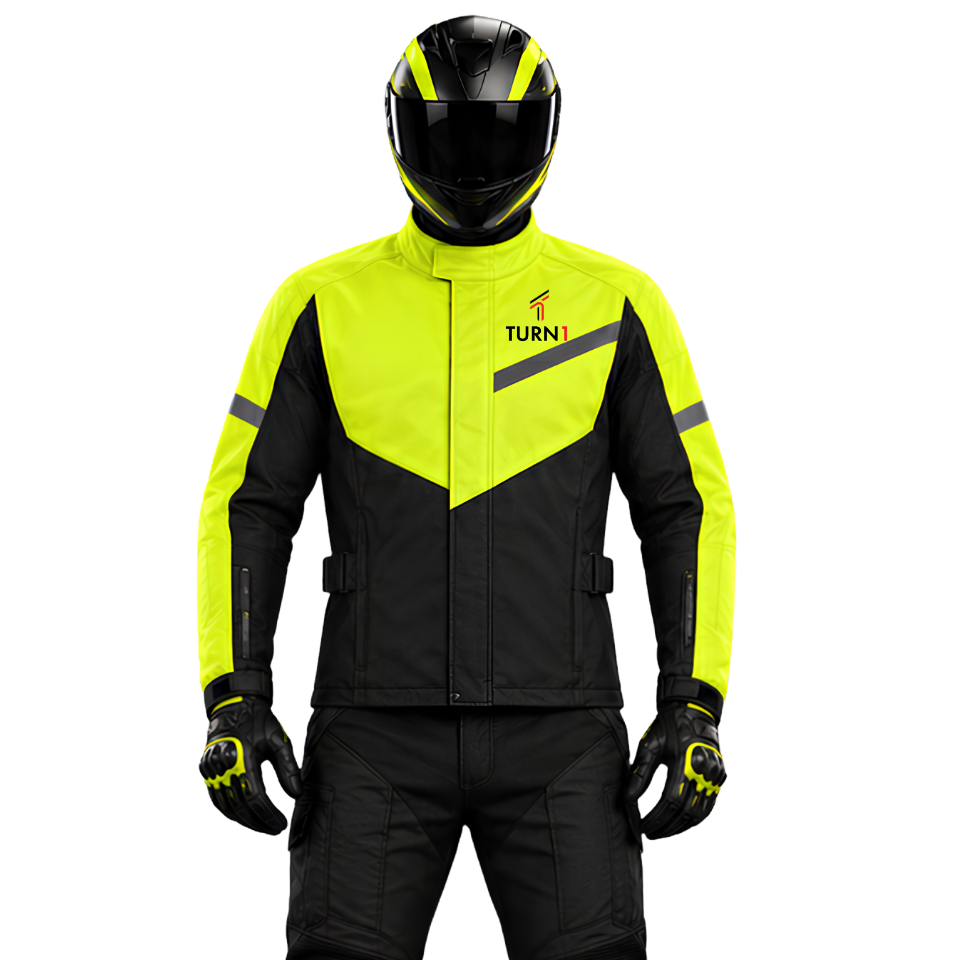 Waterproof Textile Motorcycle Riding Jacket with CE Level 1 Armor