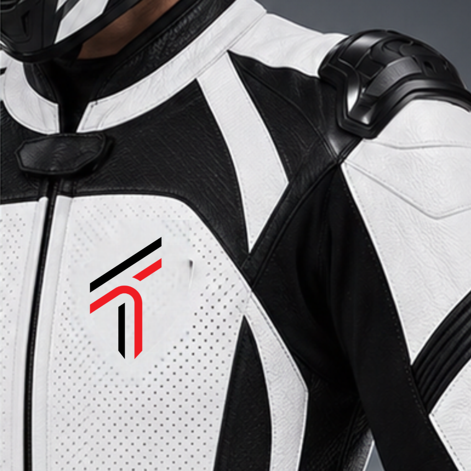 Perforated Leather Motorcycle Racing Suit with CE Level 2 Armor