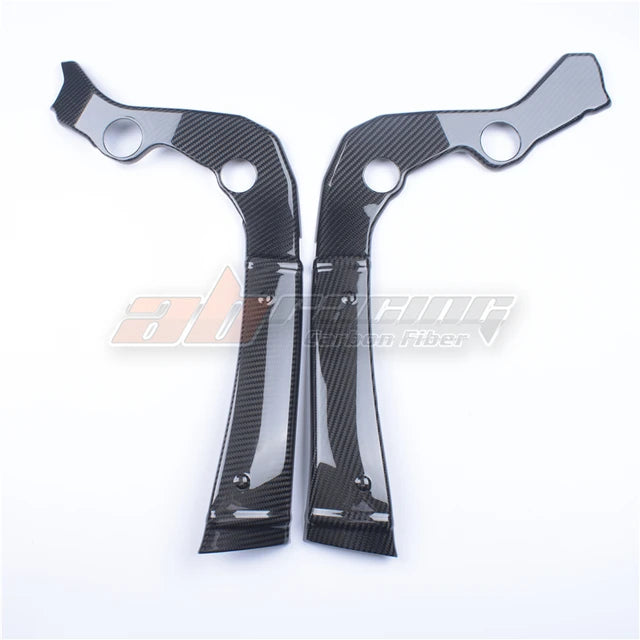 Side Frame Cover Protection Frame Cover Trim Spoiler For Suzuki Gsxr 1000 2017-2022 Full Carbon Fiber 100%