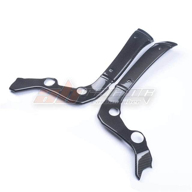 Side Frame Cover Protection Frame Cover Trim Spoiler For Suzuki Gsxr 1000 2017-2022 Full Carbon Fiber 100%