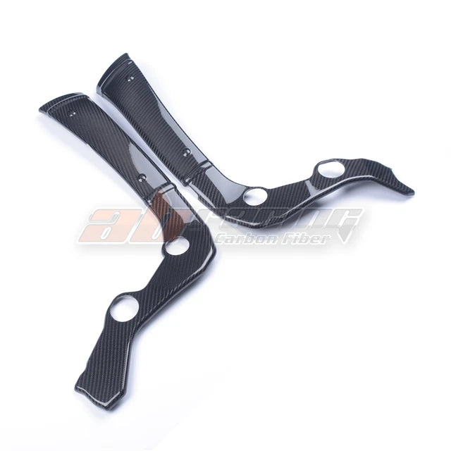 Side Frame Cover Protection Frame Cover Trim Spoiler For Suzuki Gsxr 1000 2017-2022 Full Carbon Fiber 100%